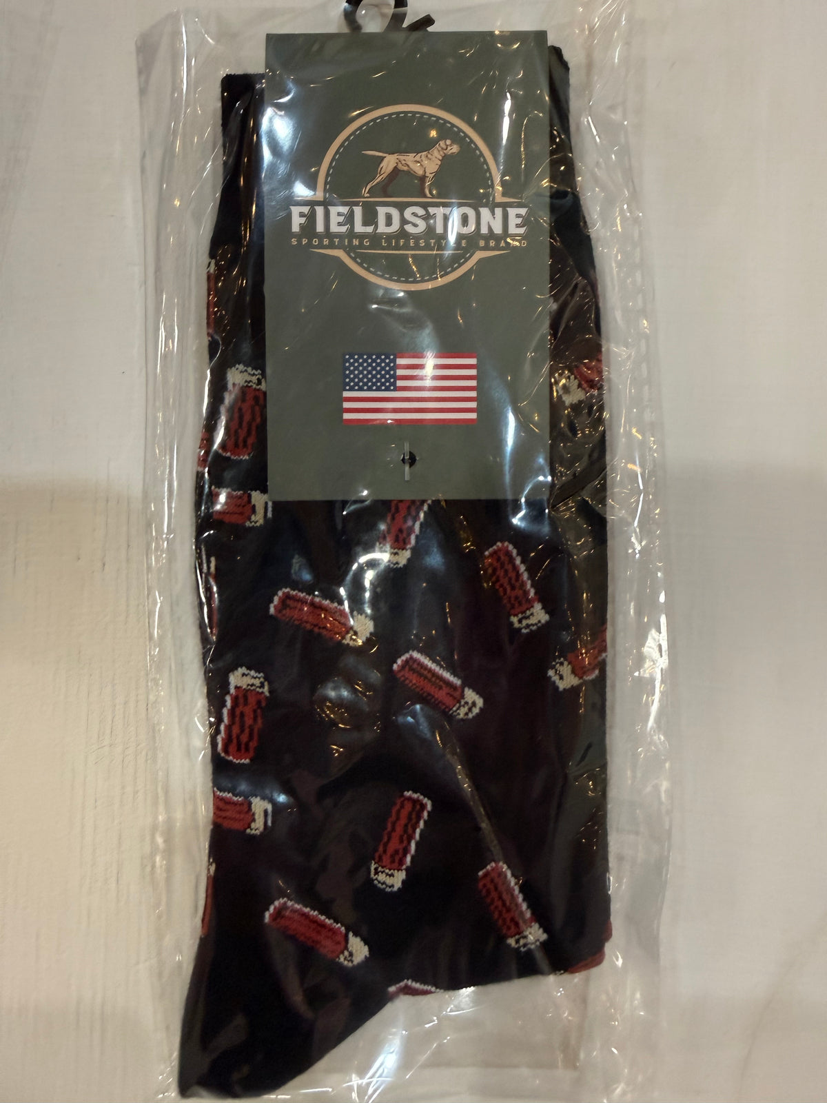 9126 Fieldstone Shotgun Shell Socks