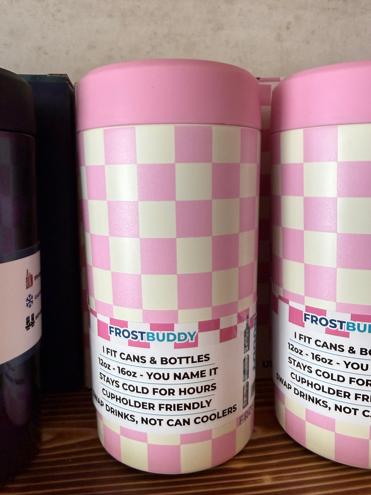 15026 Frost Buddy Pink Checkered
