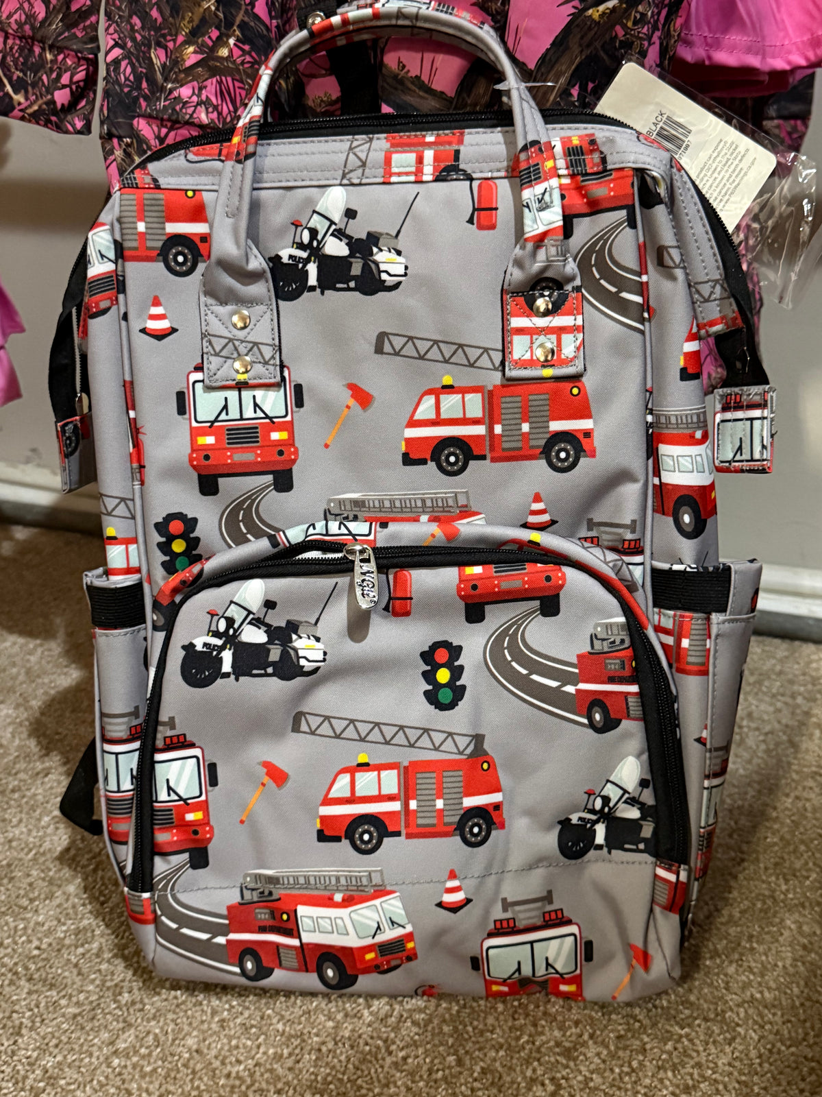 8226 Fire Truck Backpack