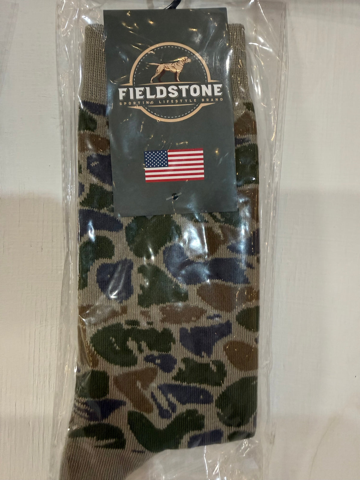 9026 Fieldstone Camo Socks