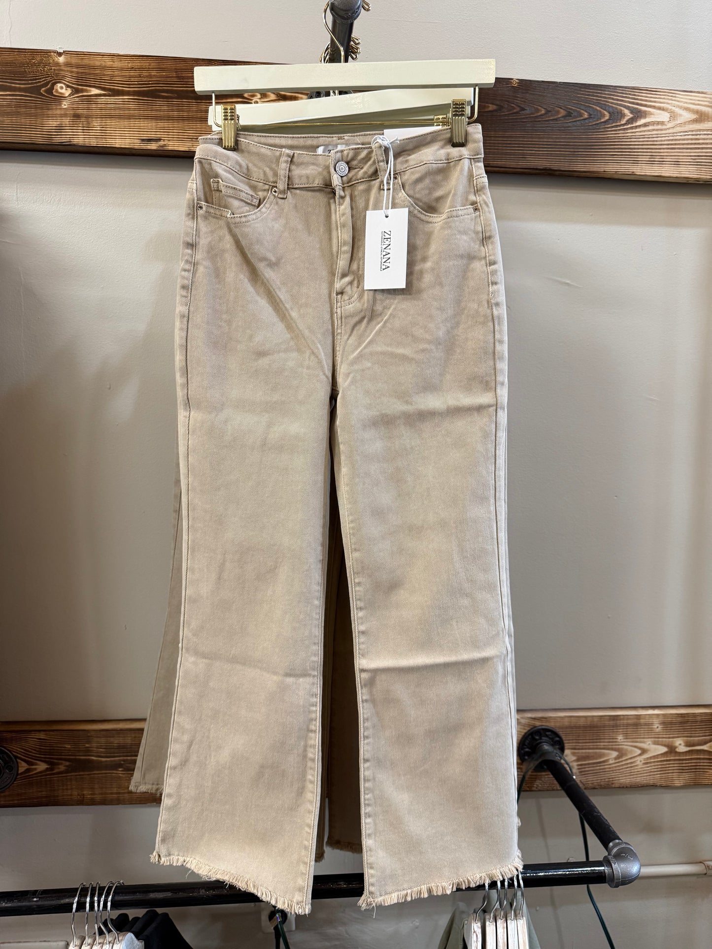 2426 Zenana Tan Pants
