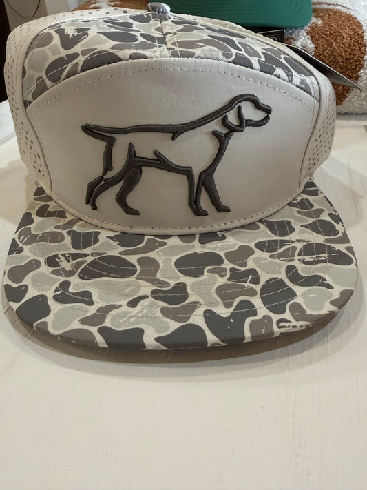 10026 Fieldstone Puff Dog Camo Hat