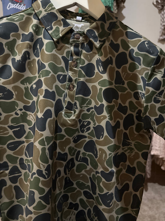 15626 Fieldstone Backwood Camo Polo