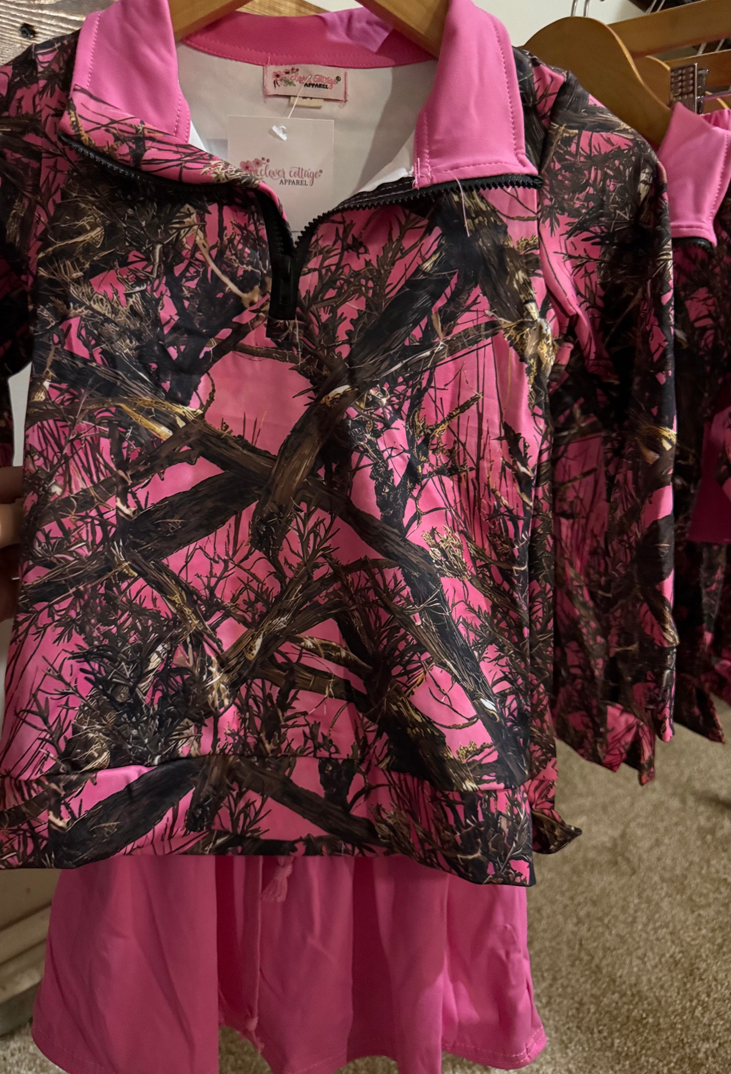 8126 Camo Pink Set
