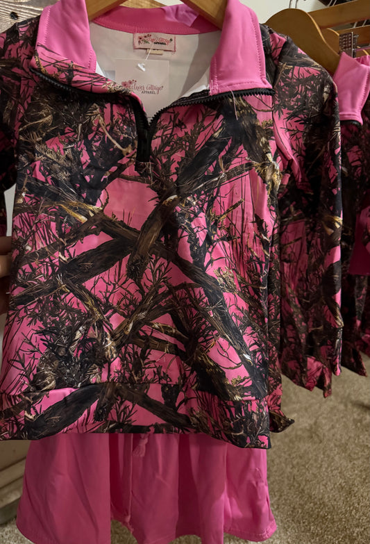 8126 Camo Pink Set
