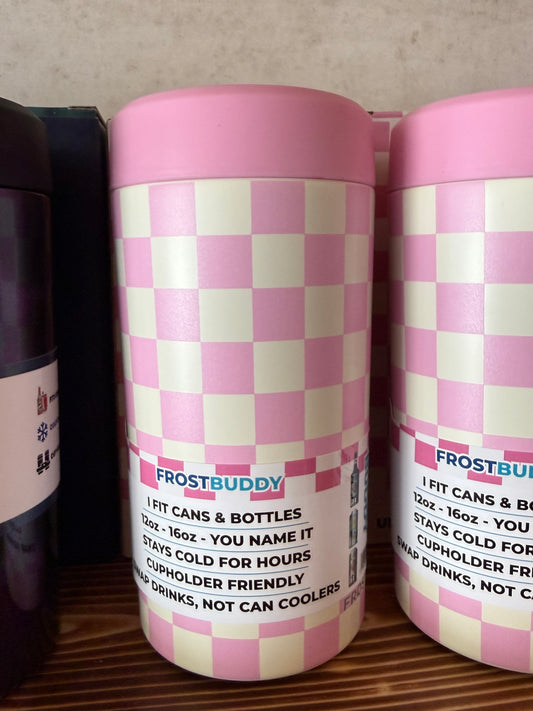 15026 Frost Buddy Pink Checkered