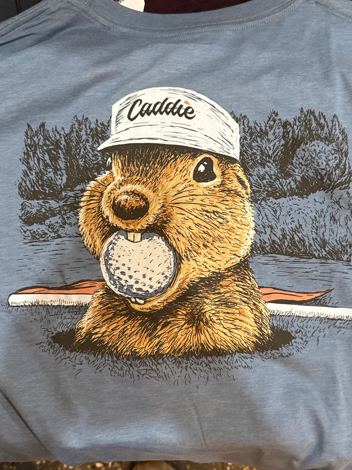 33026 Caddie Groundhog Shirt