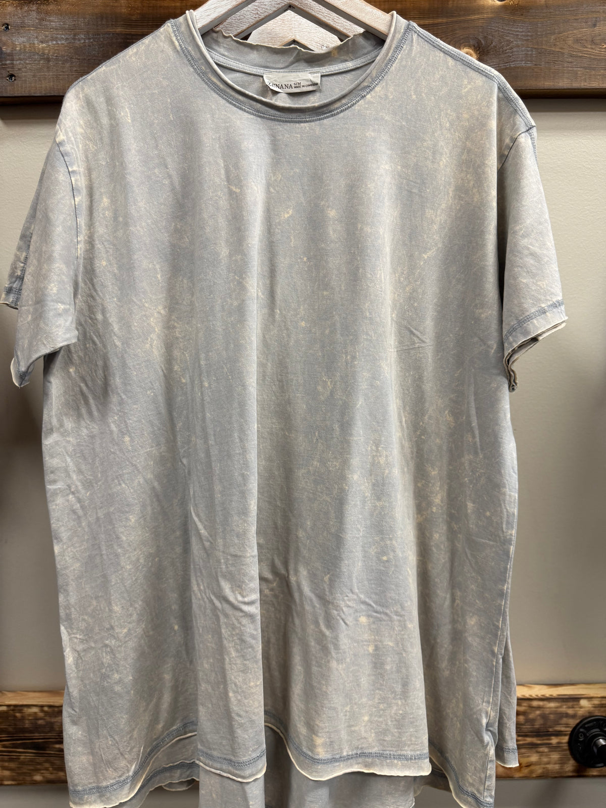 3026 Zenana Tunic Gray