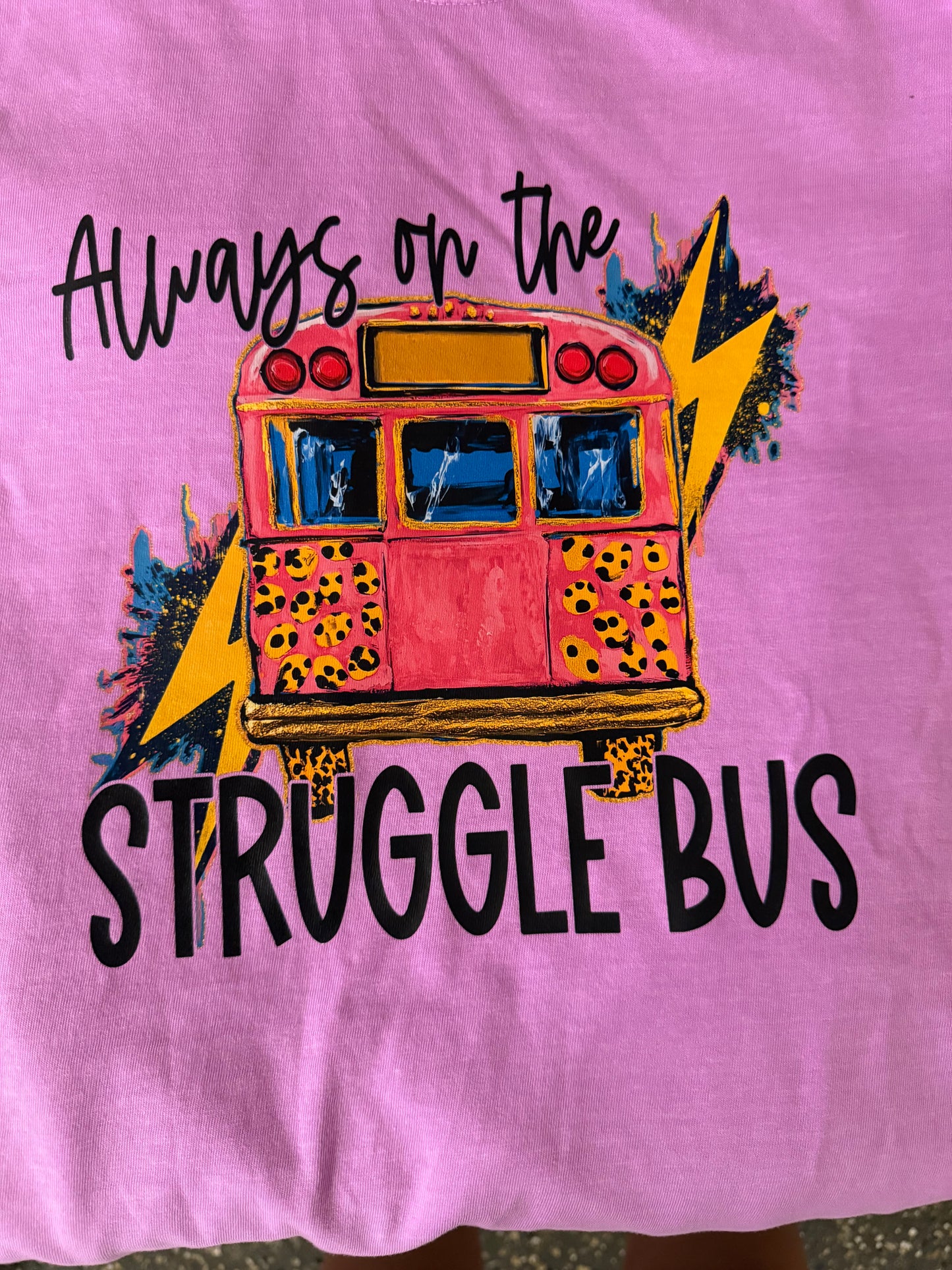 17226 CC Struggle Bus Shirt