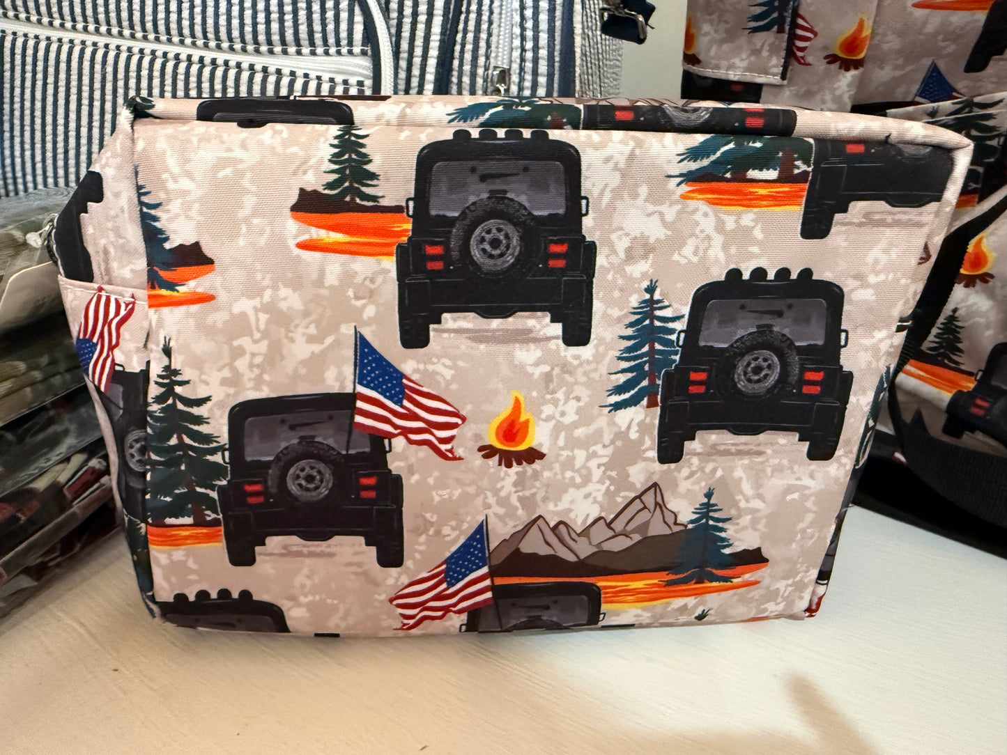 12426 Jeep Cosmetic Bag