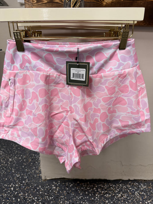 3826 Fieldstone Pink Camo Shorts