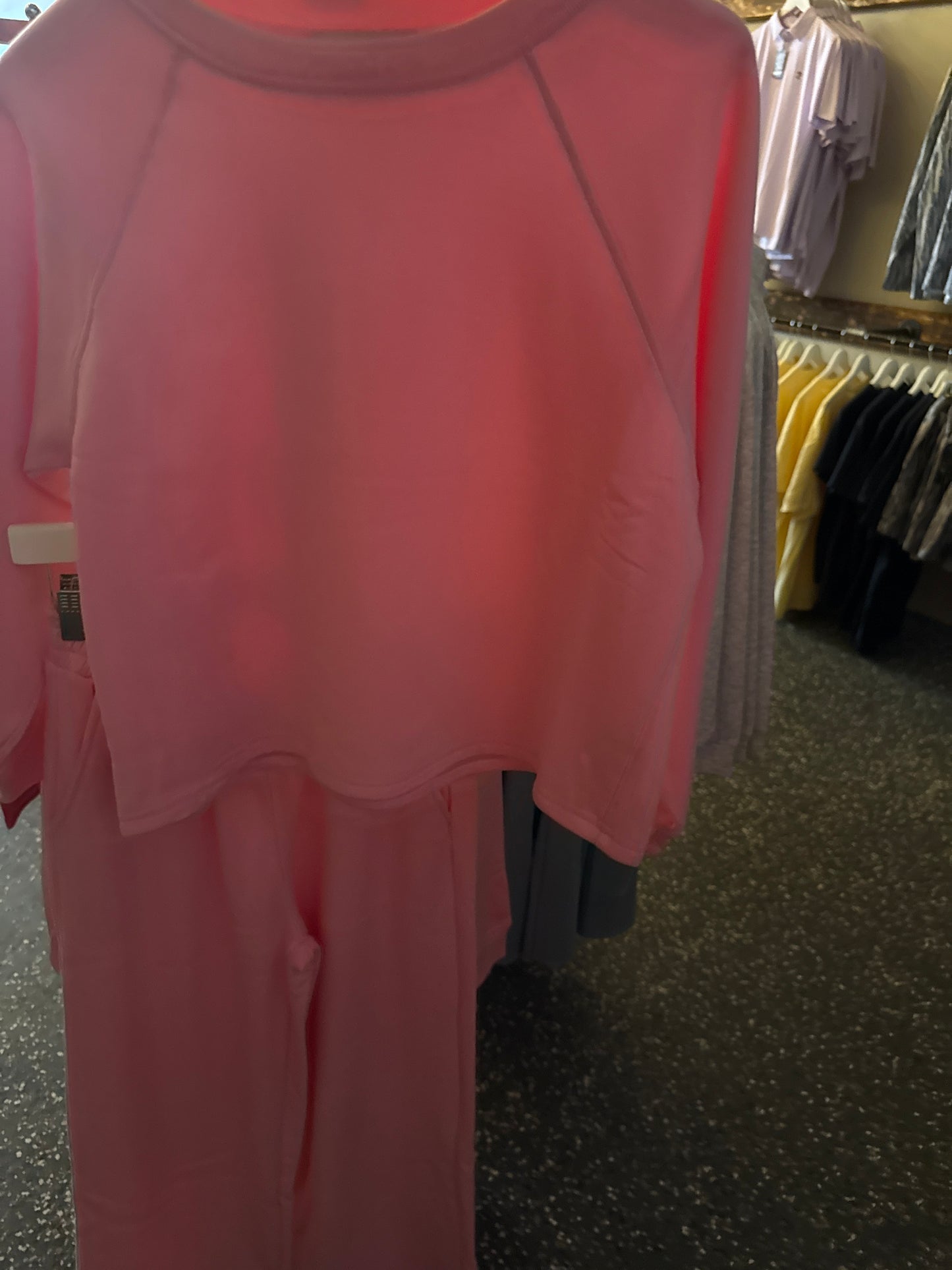 3526 Zenana Pink Set