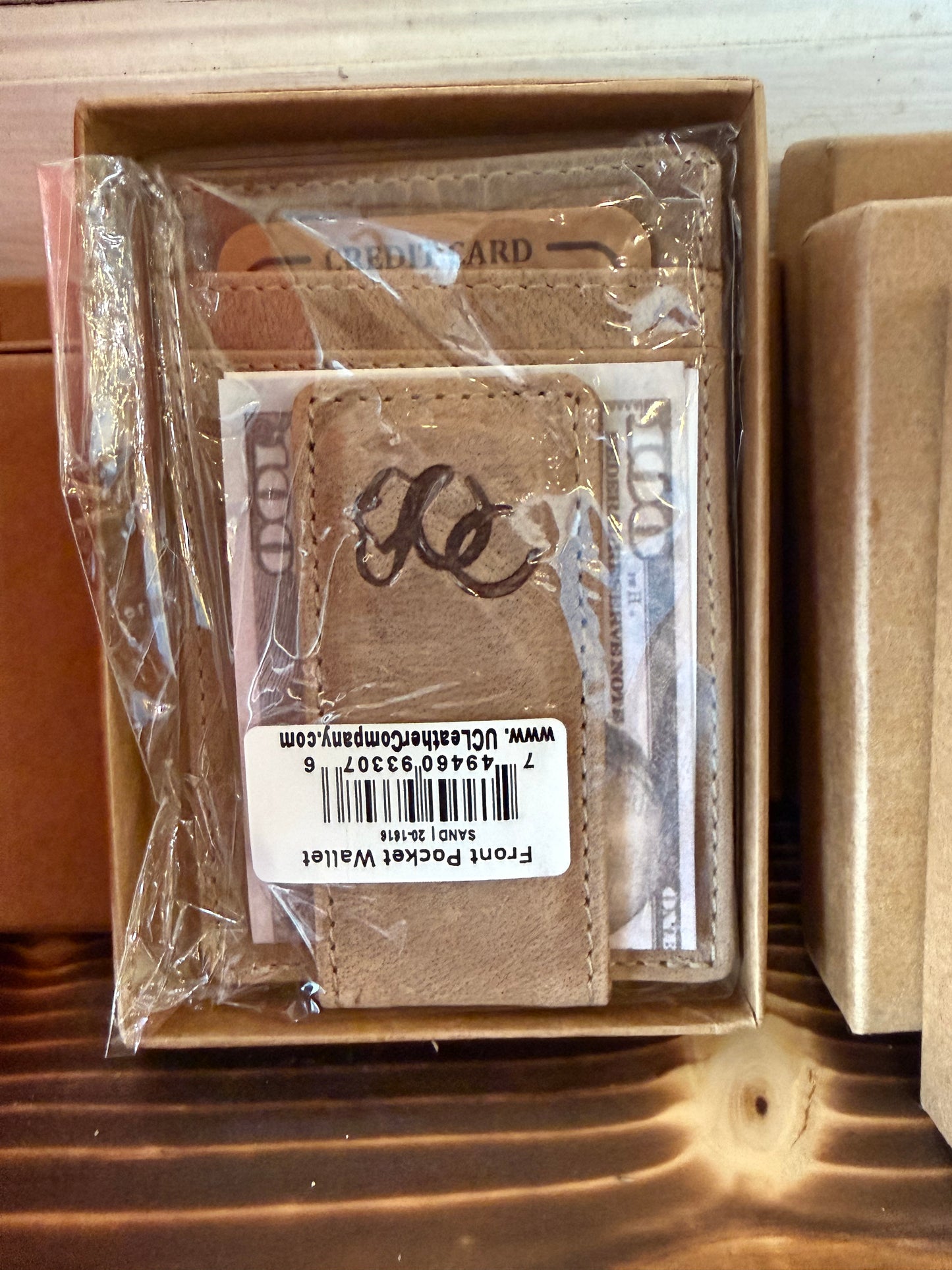 13626 UC Leather Wallet