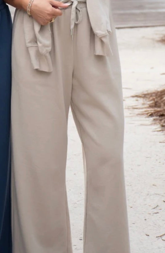 36826 Sand Terry Cloth Pants
