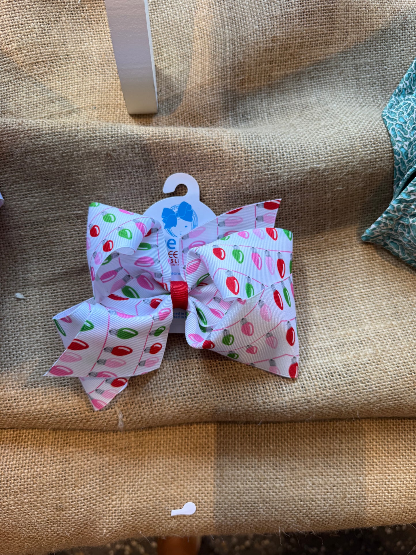31026 Christmas Lights Bow